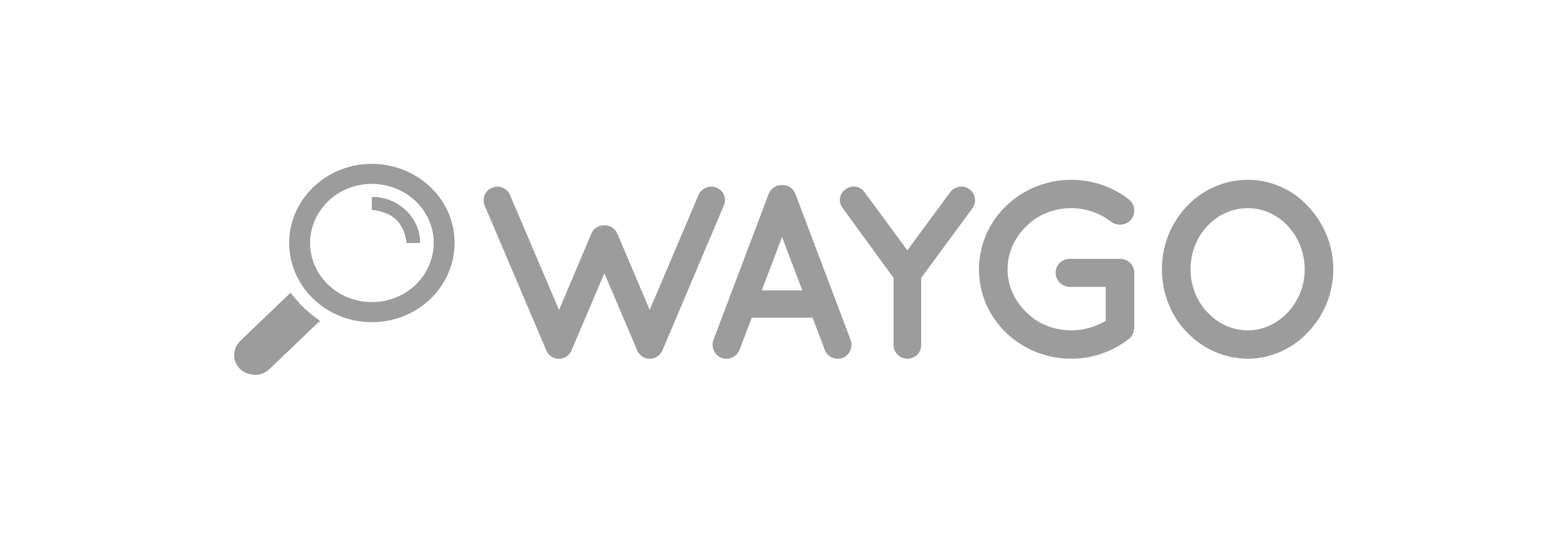 Waygo logo grayscale