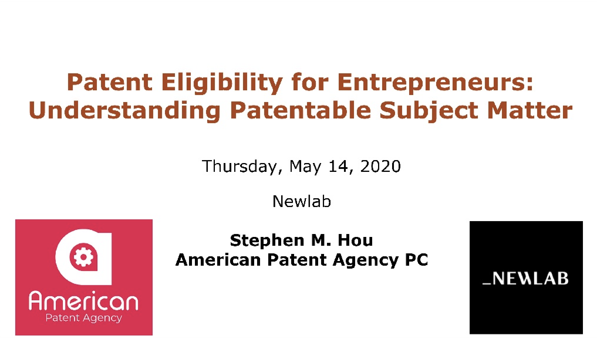 Patent Eligibility for Entrepreneurs: Understanding Patentable Subject Matter